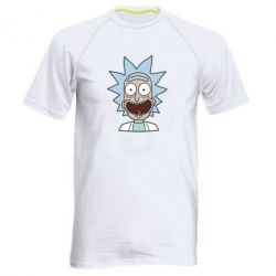 Мужская футболка для спорта Crazy Rick - PrintSalon