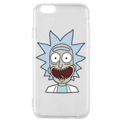 Чехол для iPhone 6/6S Crazy Rick - PrintSalon