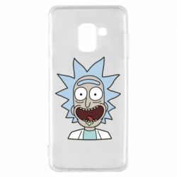 Чехол для Samsung A8 2018 Crazy Rick - PrintSalon