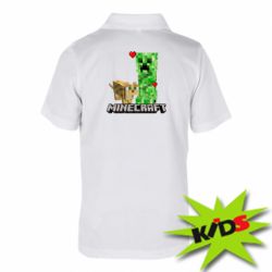 Дитяче поло Creeper and Cat