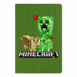 Блокнот Creeper and Cat - PrintSalon