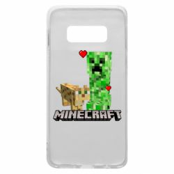 Чехол для Samsung S10e Creeper and Cat - PrintSalon
