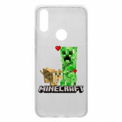 Чехол для Xiaomi Redmi 7 Creeper and Cat - PrintSalon