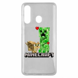 Чехол для Samsung M40 Creeper and Cat - PrintSalon
