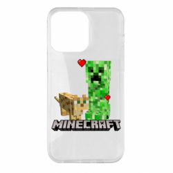 Чохол для iPhone 14 Pro Max Creeper and Cat