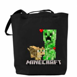 Шоппер Creeper and Cat - PrintSalon
