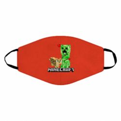 Маска многоразовая Creeper and Cat