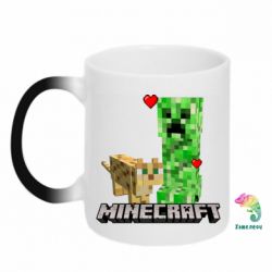 Чашка-хамелеон Creeper and Cat