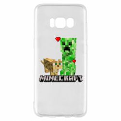Чехол для Samsung S8 Creeper and Cat - PrintSalon