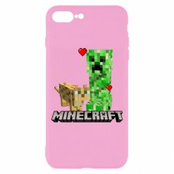 Чохол для iPhone 8 Plus Creeper and Cat