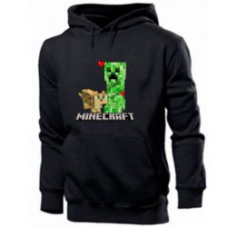 Мужское худи Creeper and Cat - PrintSalon