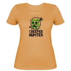 Женская футболка Creeper Hunter - PrintSalon