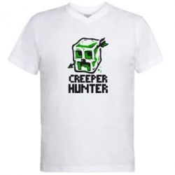 Чоловіча футболка з V-подібним вирізом Creeper Hunter