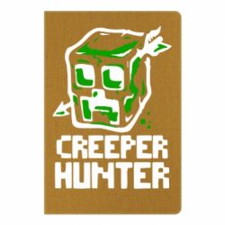 Блокнот с принто Creeper Hunter - PrintSalon