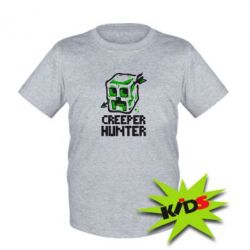 Детская футболка Creeper Hunter - PrintSalon