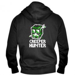 Мужское худи на молнии Creeper Hunter - PrintSalon