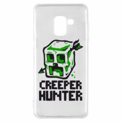 Чехол для Samsung A8 2018 Creeper Hunter - PrintSalon