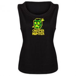 Женская майка Creeper Hunter - PrintSalon