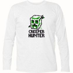 Футболка с длинным рукавом Creeper Hunter - PrintSalon