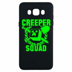 Чехол для Samsung J7 2016 Creeper Squad - PrintSalon