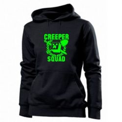 Женское худи Creeper Squad - PrintSalon