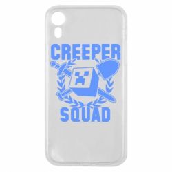 Чехол для iPhone XR Creeper Squad - PrintSalon