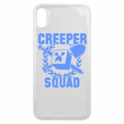 Чехол для iPhone Xs Max Creeper Squad - PrintSalon