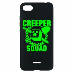 Чехол для Xiaomi Redmi 6A Creeper Squad - PrintSalon