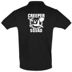 Мужское поло Creeper Squad - PrintSalon