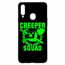 Чехол для Samsung A20s Creeper Squad - PrintSalon