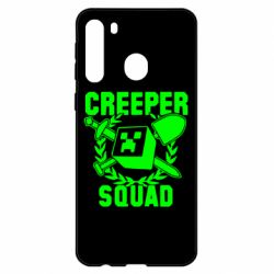 Чехол для Samsung A21 Creeper Squad - PrintSalon