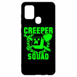 Чехол для Samsung A21s Creeper Squad - PrintSalon