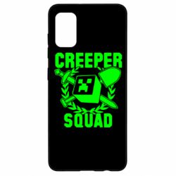 Чехол для Samsung A41 Creeper Squad
