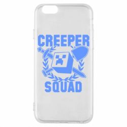 Чехол для iPhone 6/6S Creeper Squad - PrintSalon
