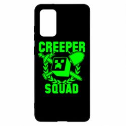 Чехол для Samsung S20+ Creeper Squad - PrintSalon