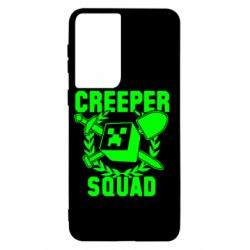 Чехол для Samsung S21 Creeper Squad - PrintSalon