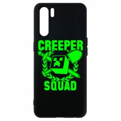 Чехол для Oppo A91/Reno3 Creeper Squad - PrintSalon