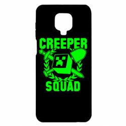 Чехол для Xiaomi Redmi Note 9S/9Pro/9Pro Max Creeper Squad - PrintSalon