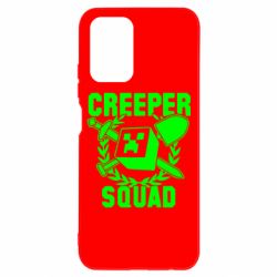 Чехол для Xiaomi Redmi Note 10 Creeper Squad - PrintSalon