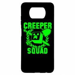 Чехол для Xiaomi Poco X3 Creeper Squad - PrintSalon