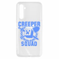 Чехол для Realme 6 Creeper Squad