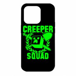 Чехол для iPhone 14 Pro Creeper Squad - PrintSalon