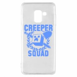 Чехол для Samsung A8 2018 Creeper Squad - PrintSalon