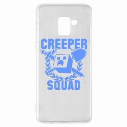 Чехол для Samsung A8+ 2018 Creeper Squad - PrintSalon