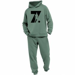 Детский костюм Cristiano Ronaldo Silhouette Art - PrintSalon