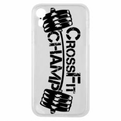 Чехол для iPhone XR CrossFit Champ - PrintSalon