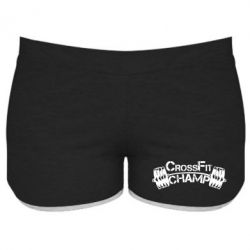 Женские шорты CrossFit Champ - PrintSalon