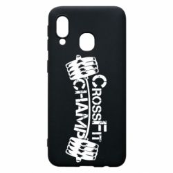 Чехол для Samsung A40 CrossFit Champ - PrintSalon