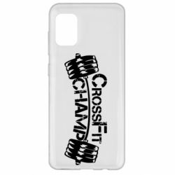 Чехол для Samsung A31 CrossFit Champ - PrintSalon