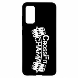 Чехол для Samsung S20 CrossFit Champ - PrintSalon